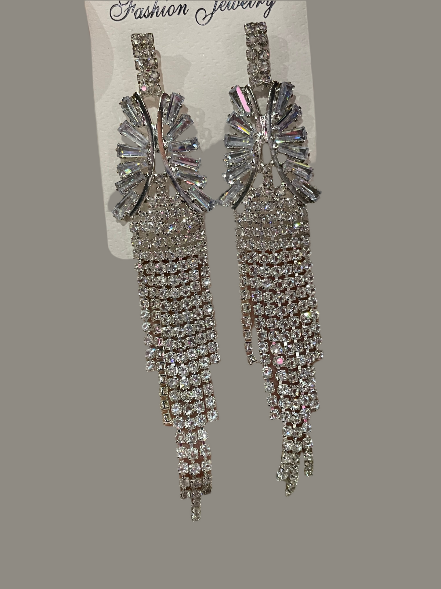 Aretes largos de fiesta - Bling Bling
