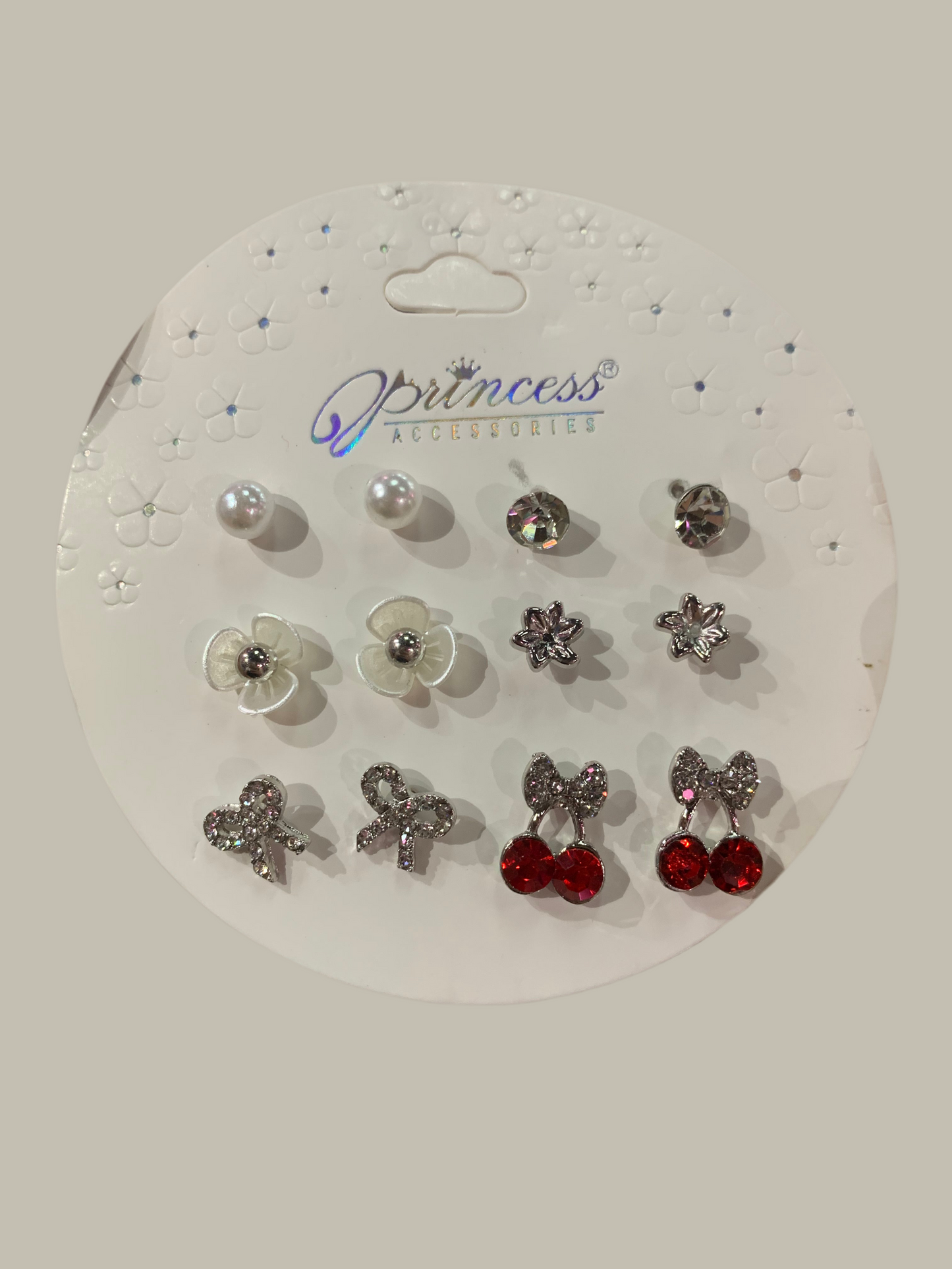 Aretes paq. 6 pares - Bling Bling