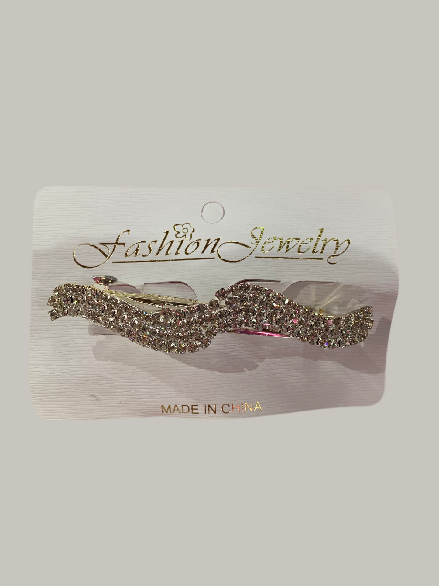 Broche decorado - bling bling