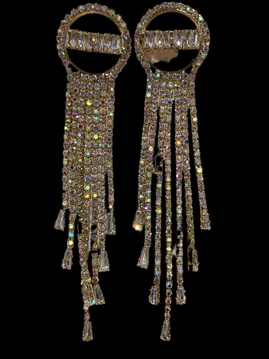 Aretes de fiesta largos - Bling Bling