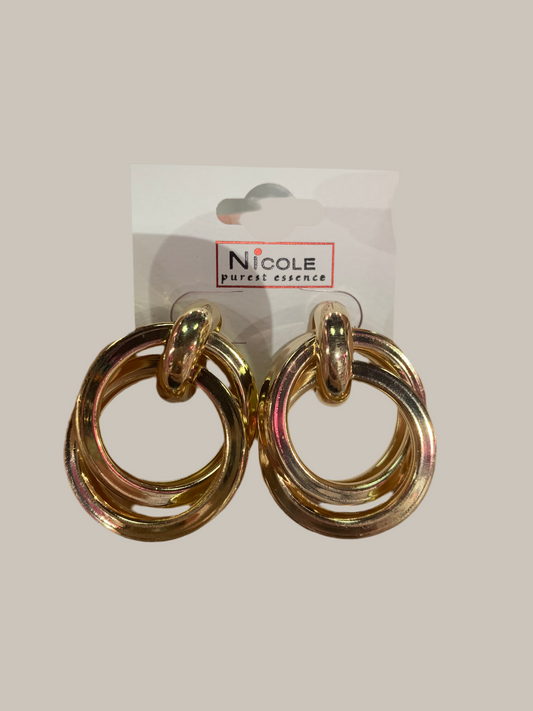 Aretes tipo ginebra - Bling Bling