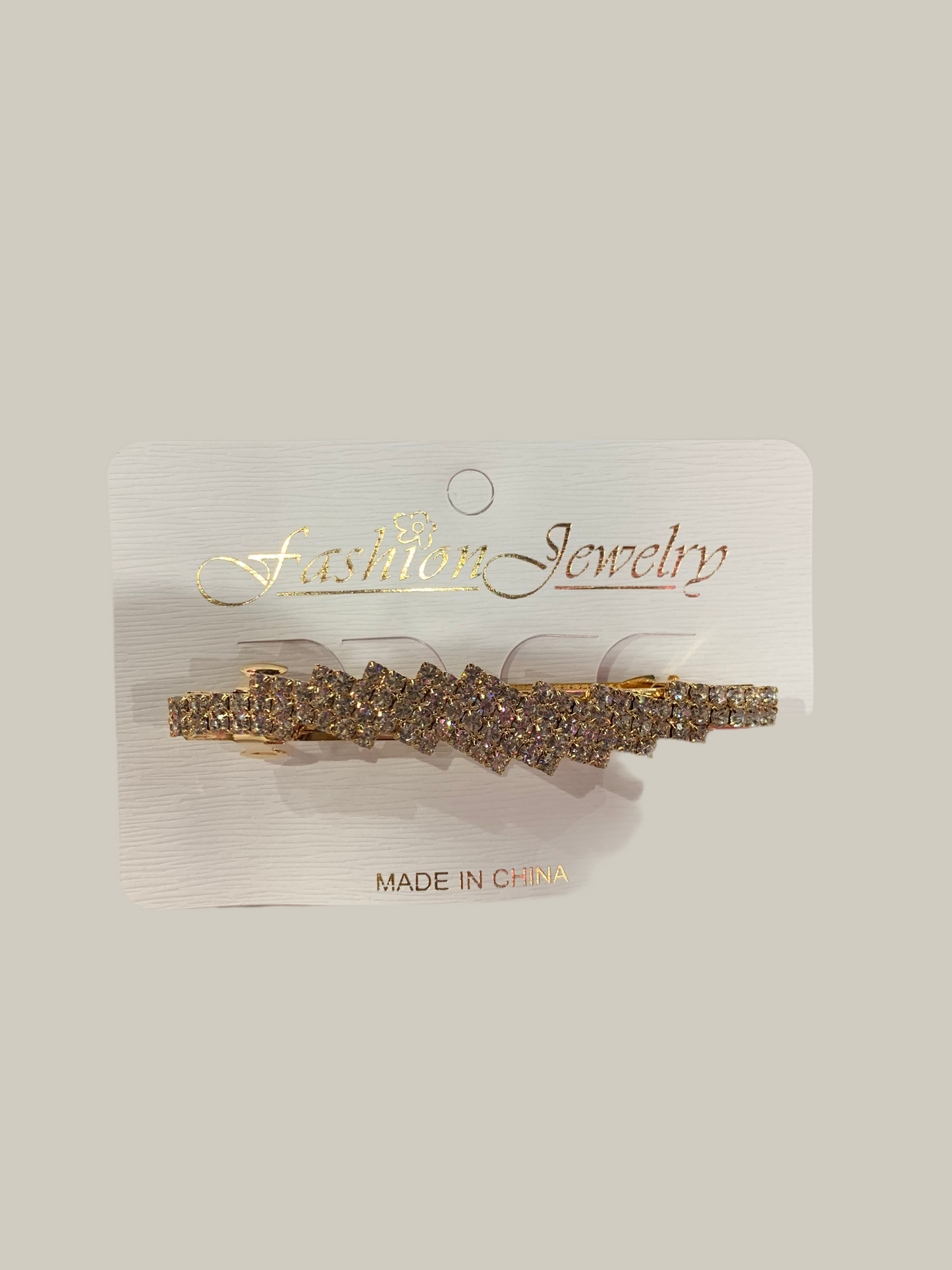 Broche decorado - bling bling