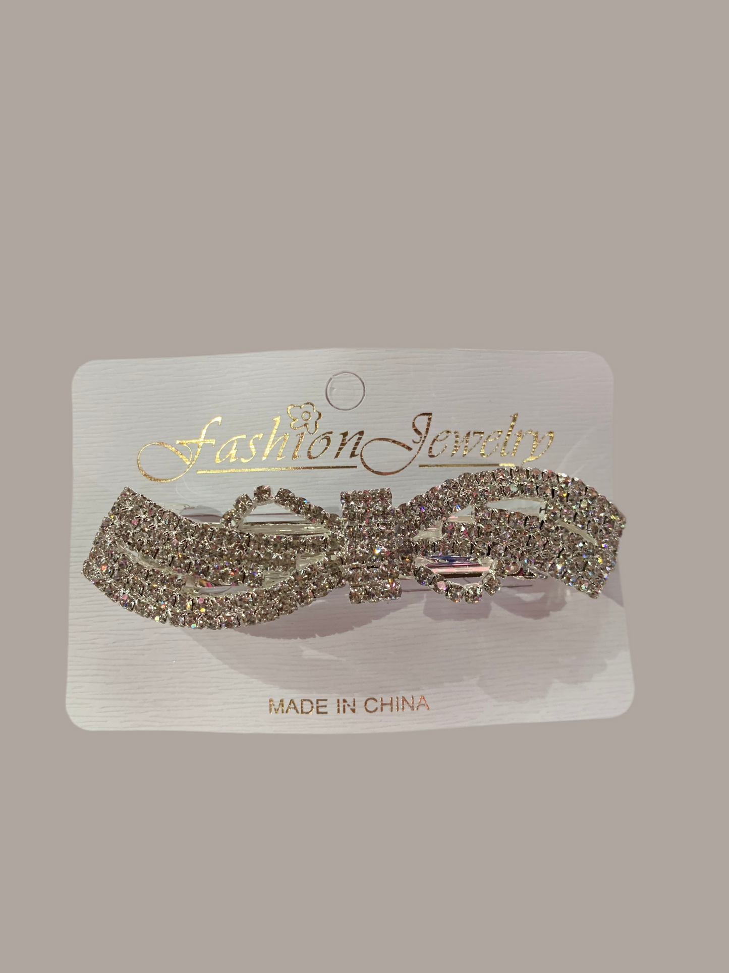 Broche decorado - bling bling