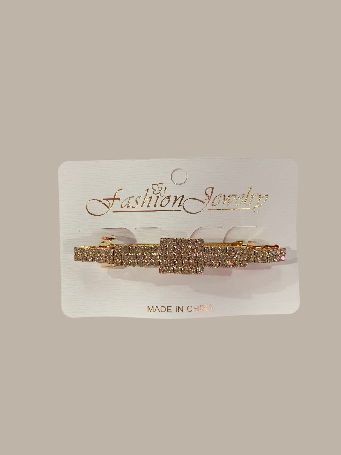 Broche decorado - bling bling