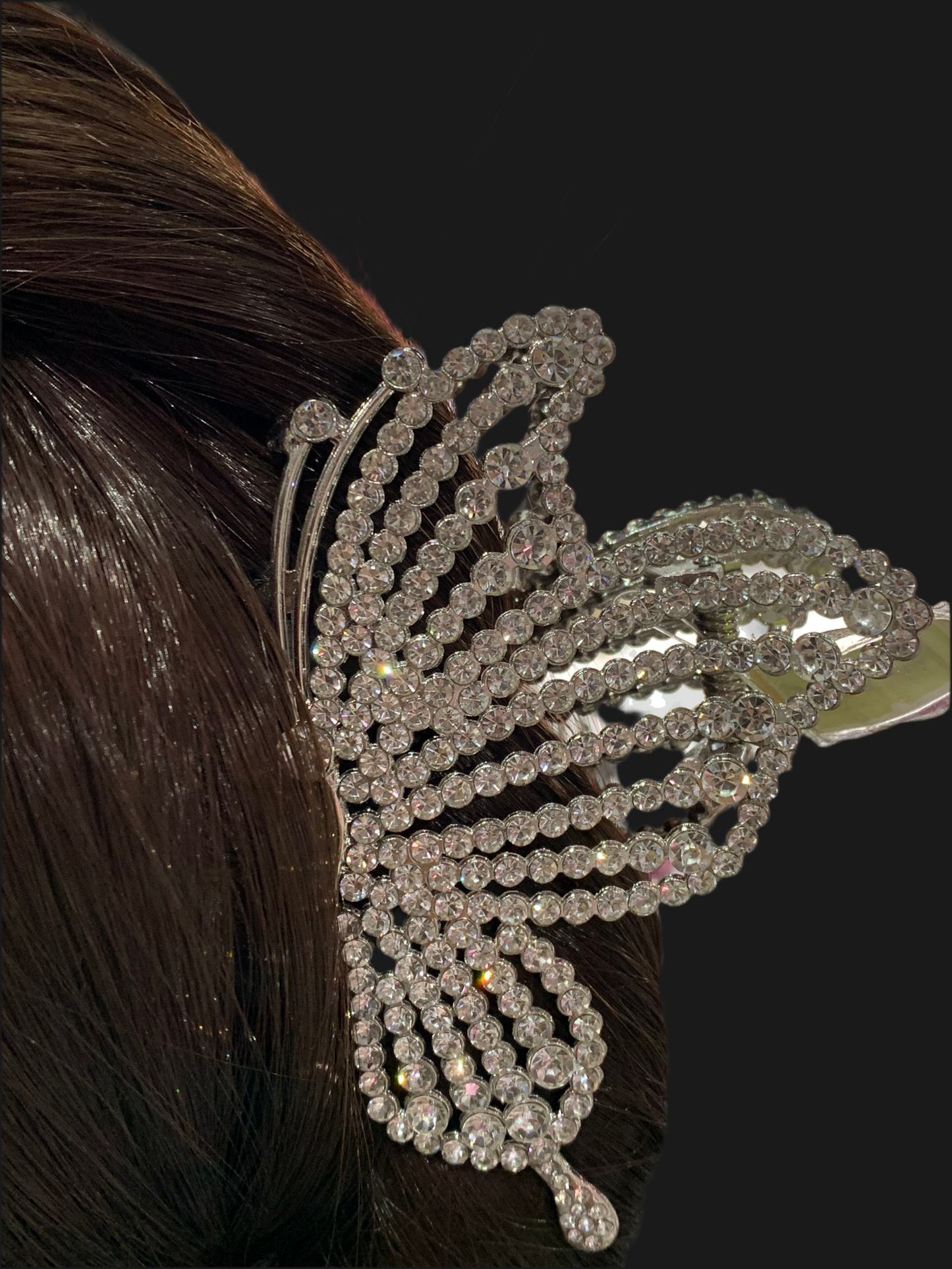 Pinza Mariposa Brillante - Bling Bling