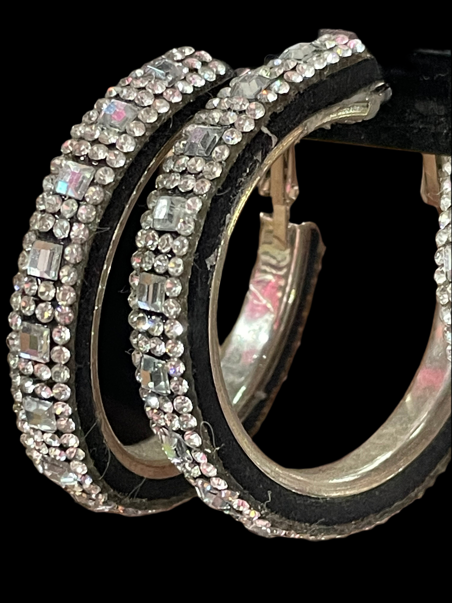 Arracadas brillosas - Bling Bling