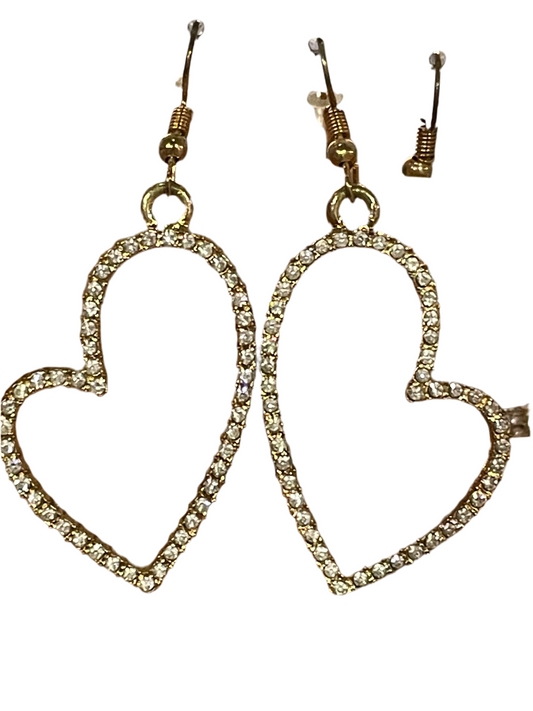 Arracada de corazón - Bling Bling