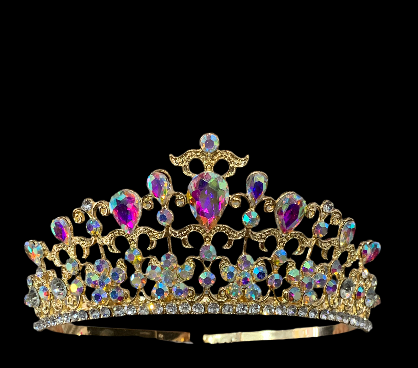 Corona princesa dorada - bling bling