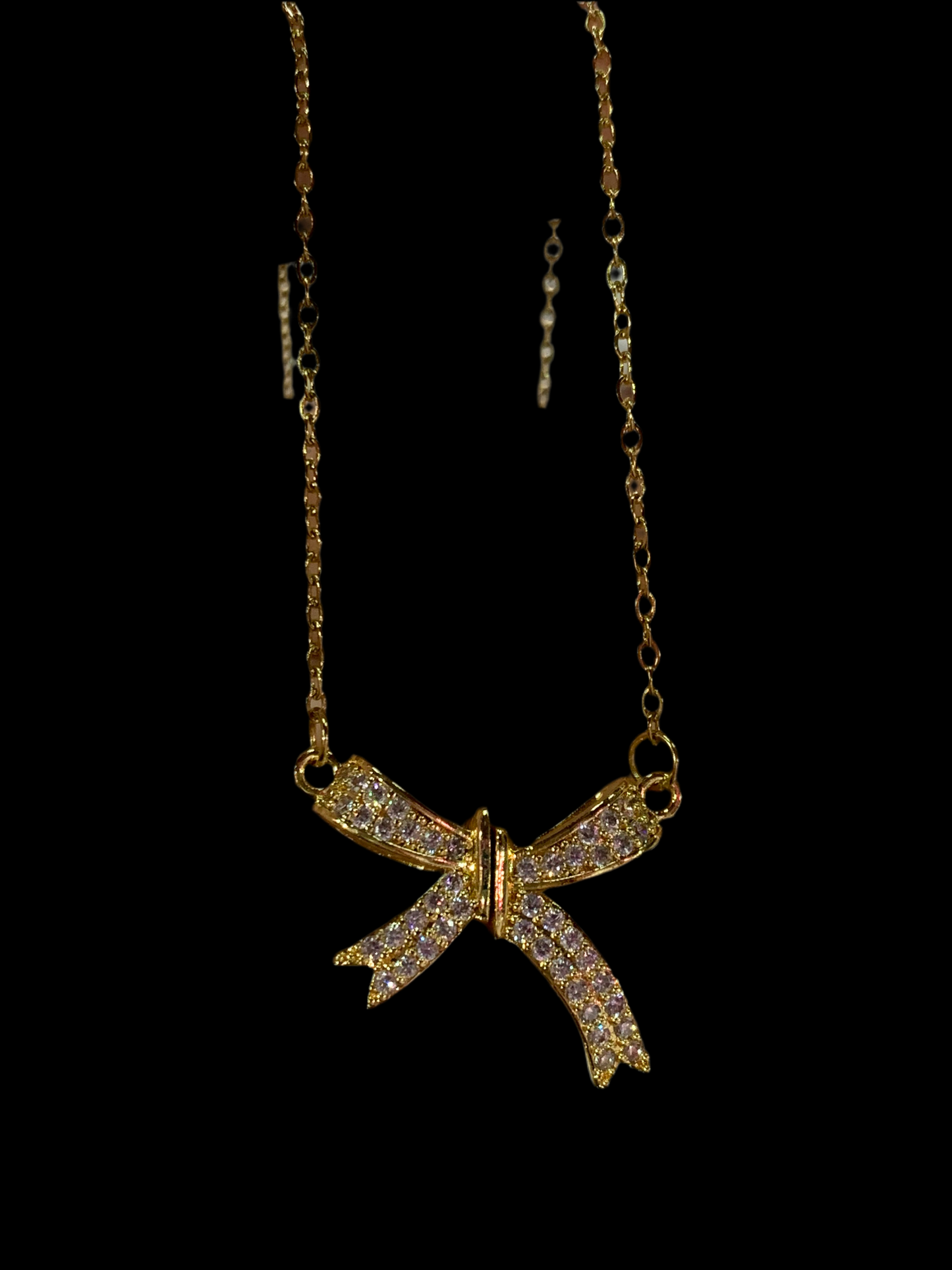 Collar con dije rotable- Bling Bling