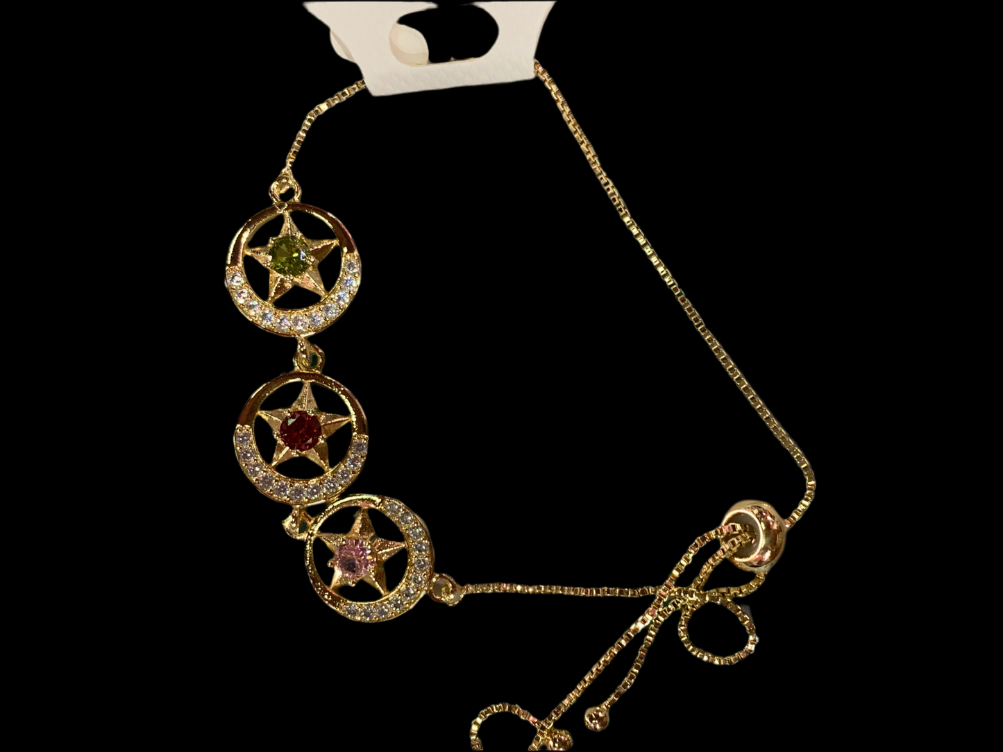 Pulsera en color dorado de acero inoxidable - bling bling