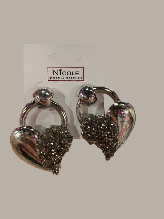Aretes tipo ginebra - Bling Bling