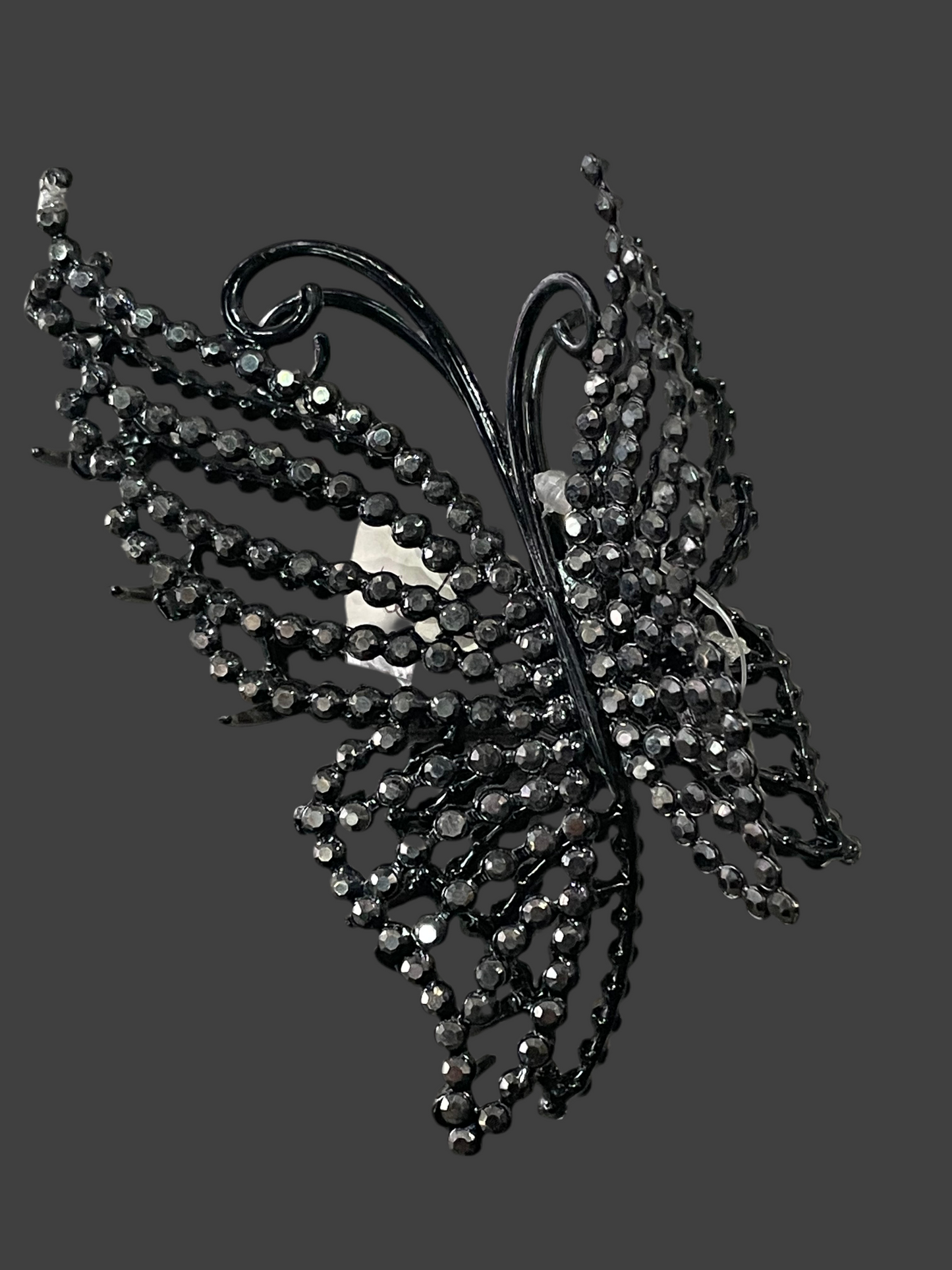 Pinza de Mariposa Con Brillos - Bling Bling