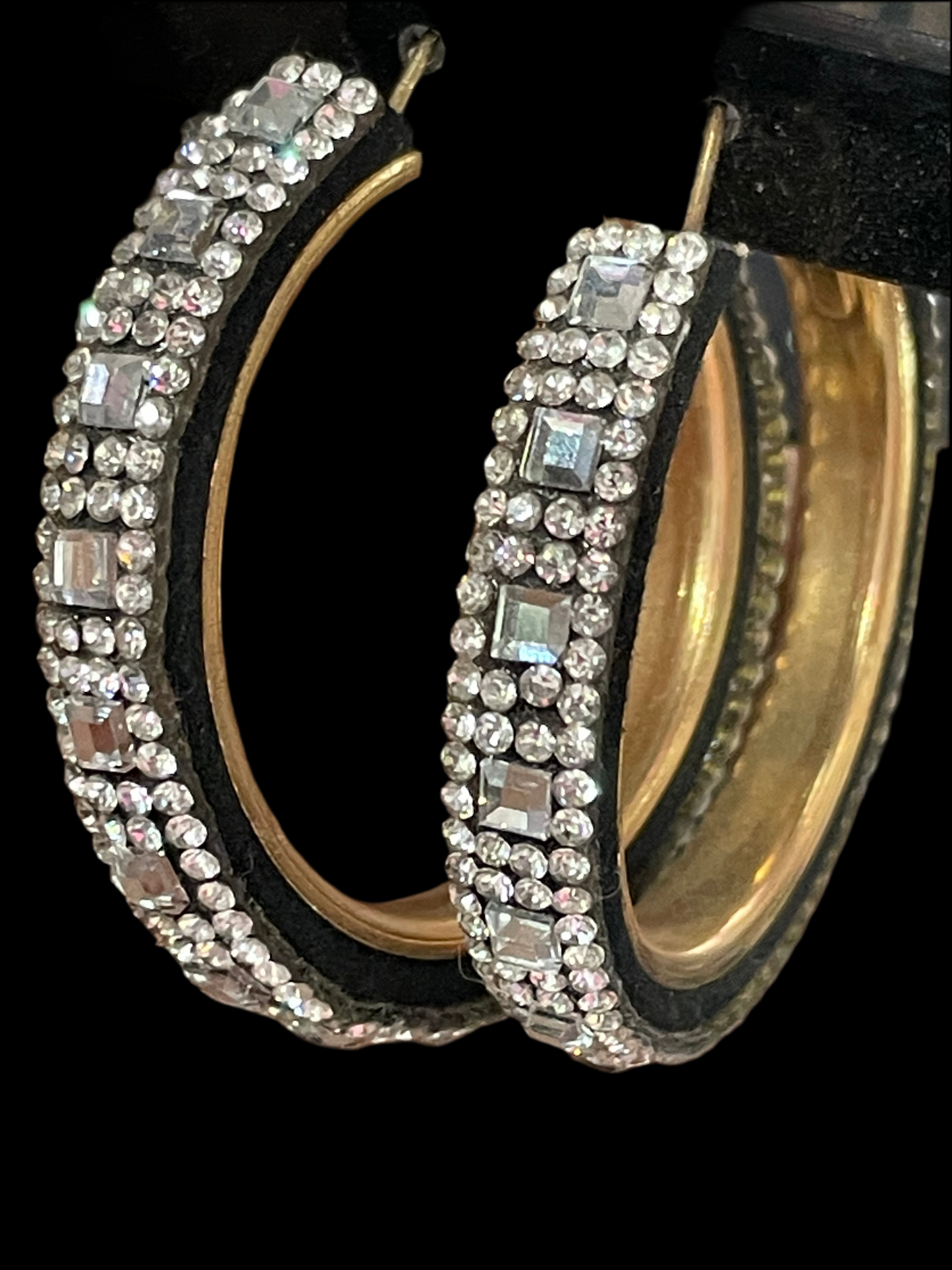 Arracadas brillosas - Bling Bling