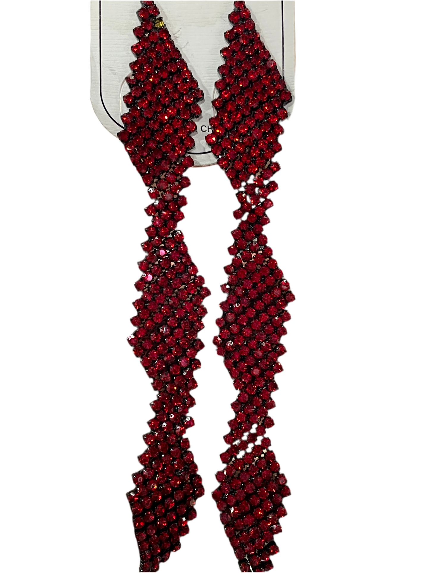Aretes largos para fiesta - Bling Bling