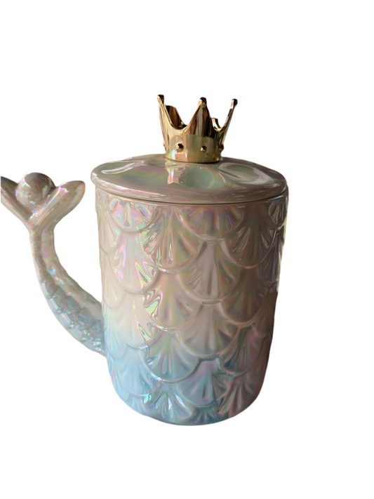 Taza de sirena tornasol - Queen Cosmétics