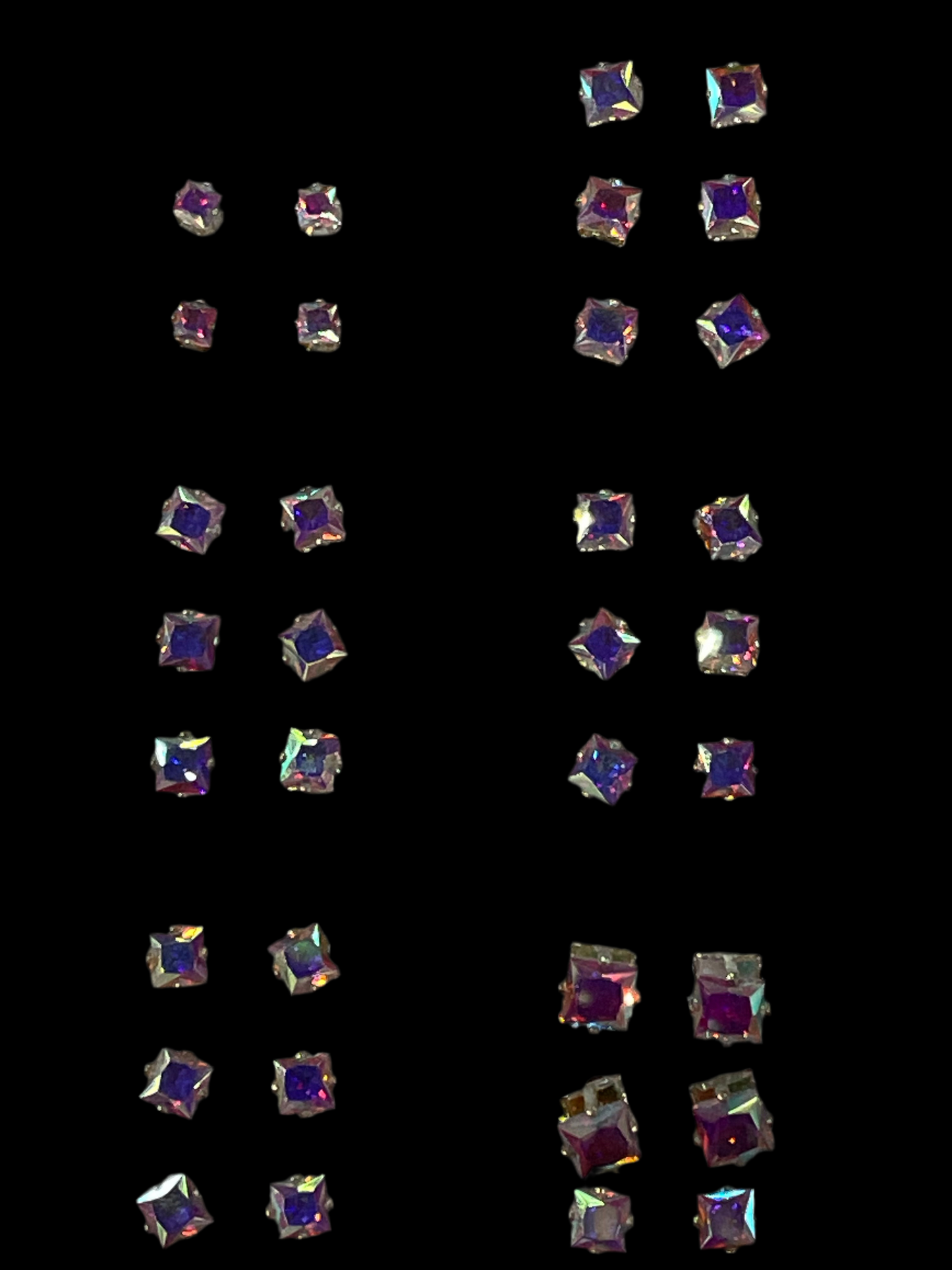 Aretes tipo broquel - Bling Bling