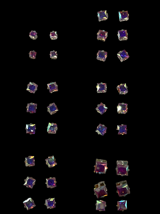 Aretes tipo broquel - Bling Bling