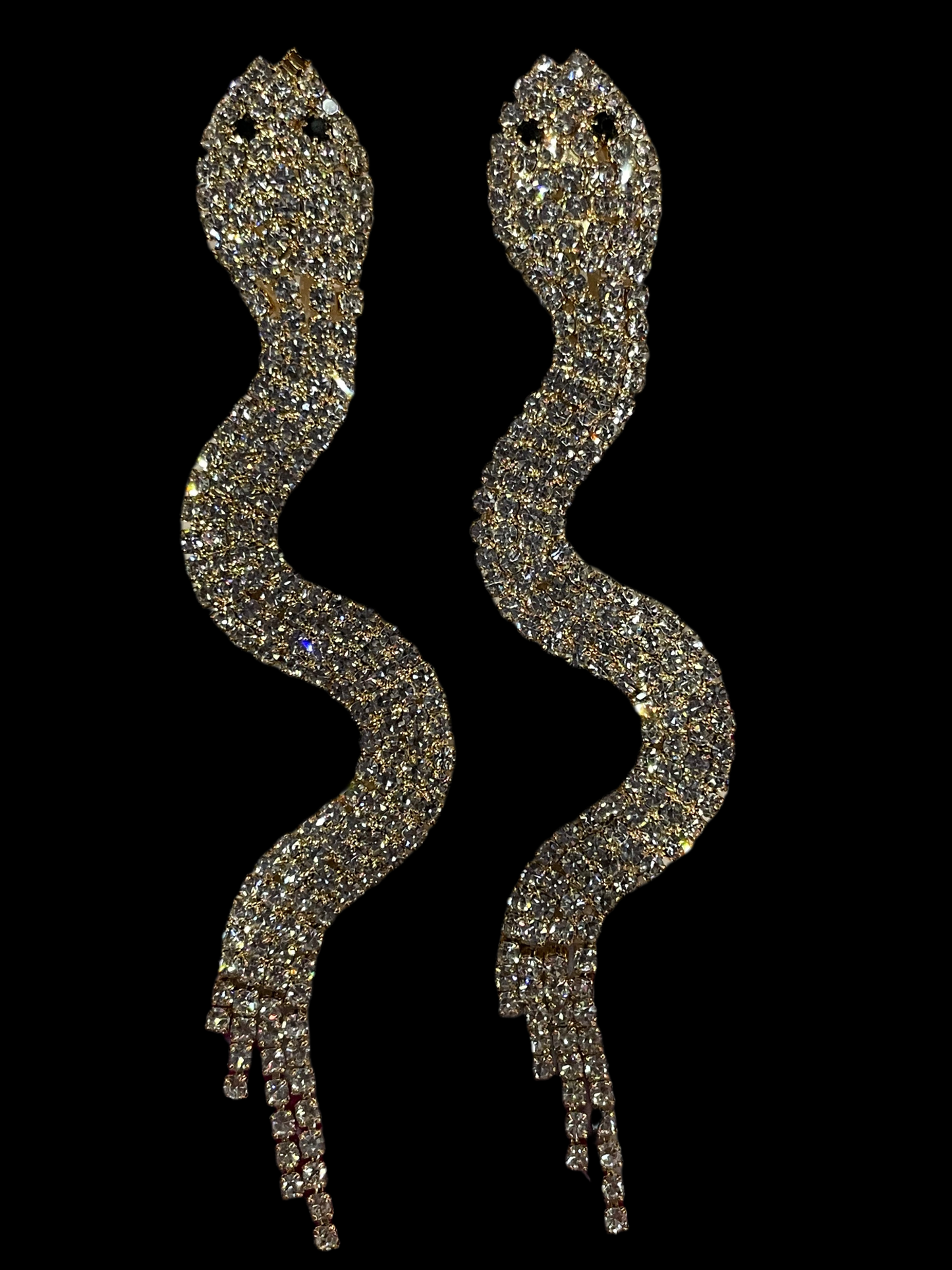 Aretes de serpiente largos - Bling Bling