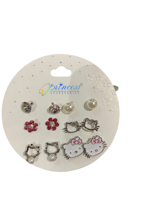 Aretes set -  bling bling