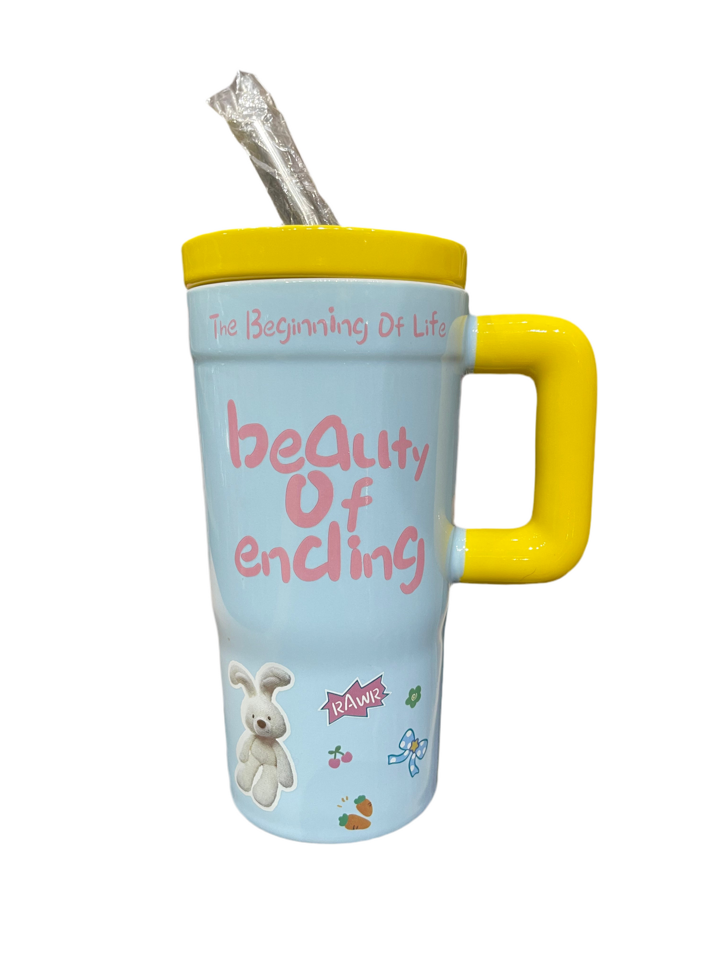 Vaso cerámica - Queen cosmetics