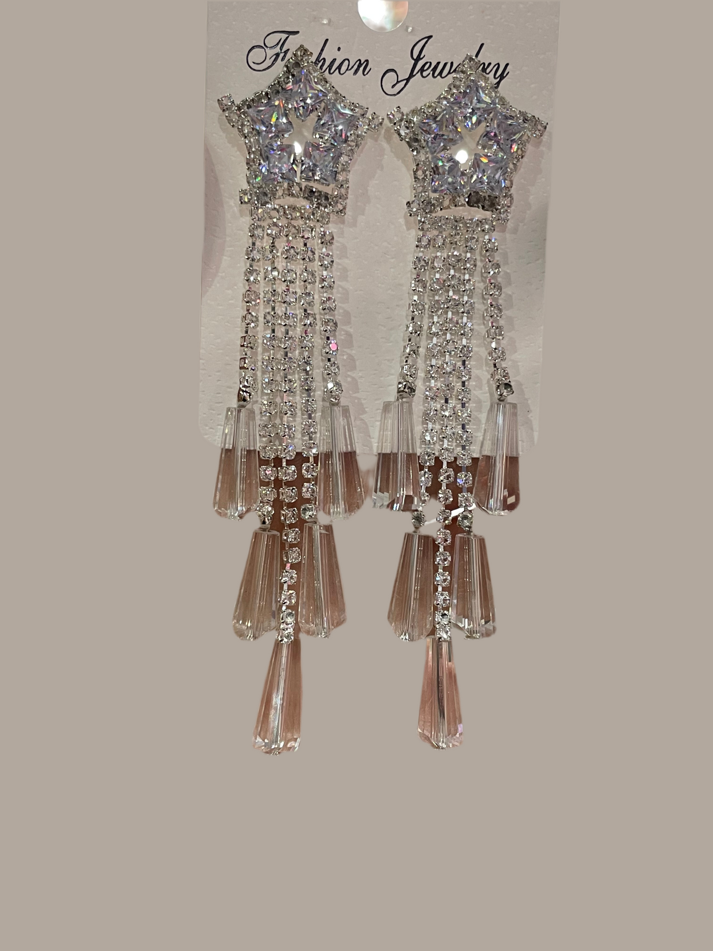 Aretes de fiesta largos - Bling Bling