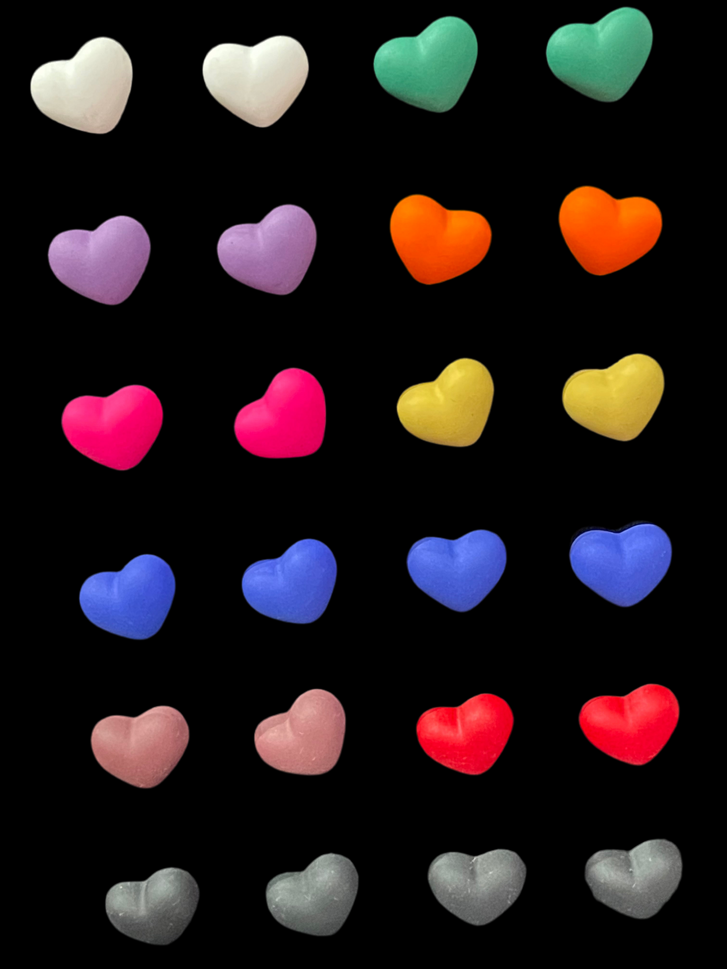 Aretes de corazón - Bling Bling
