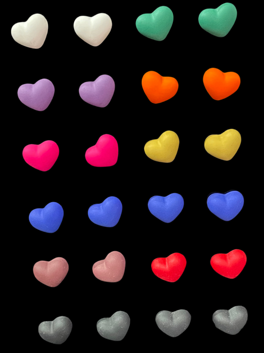 Aretes de corazón - Bling Bling