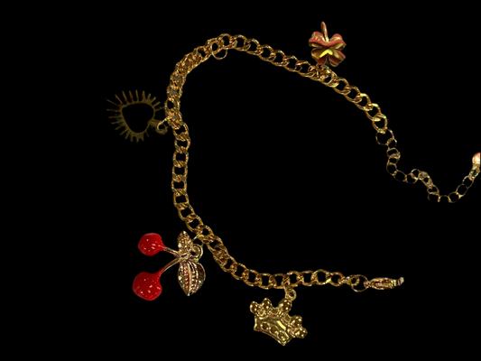 Pulsera de acero inoxidable- bling bling