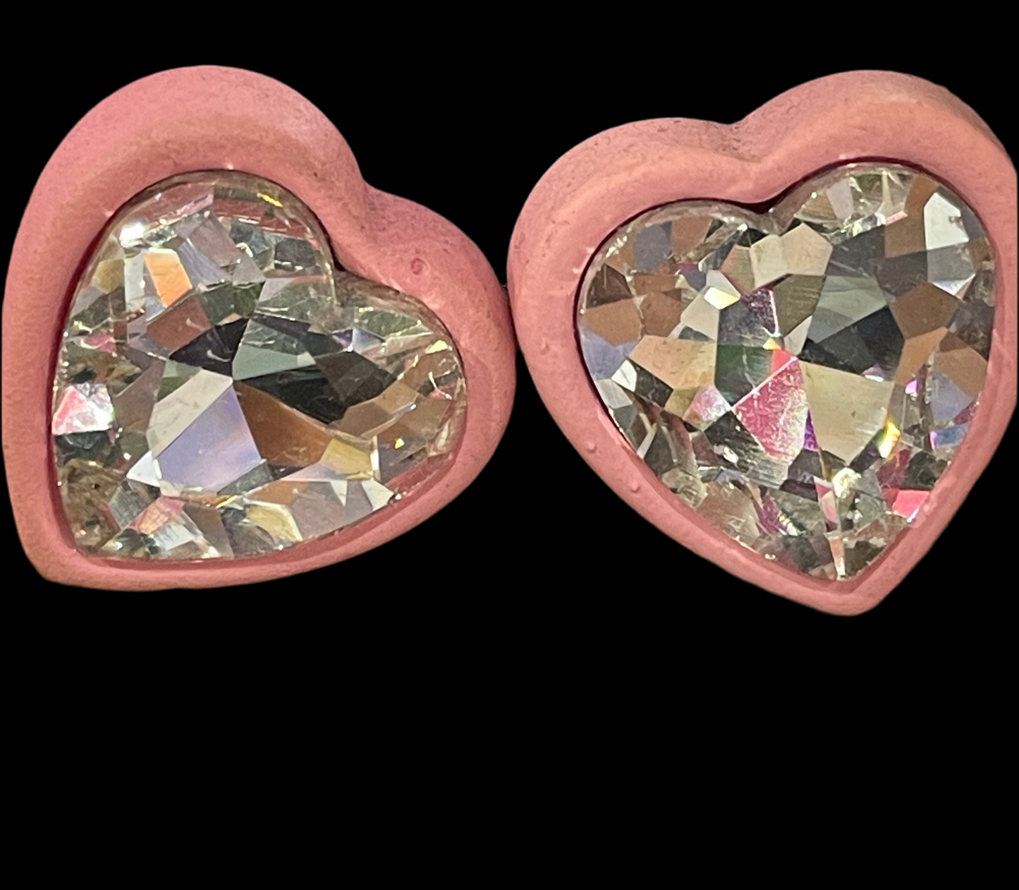 Aretes de corazón grandes - Bling Bling