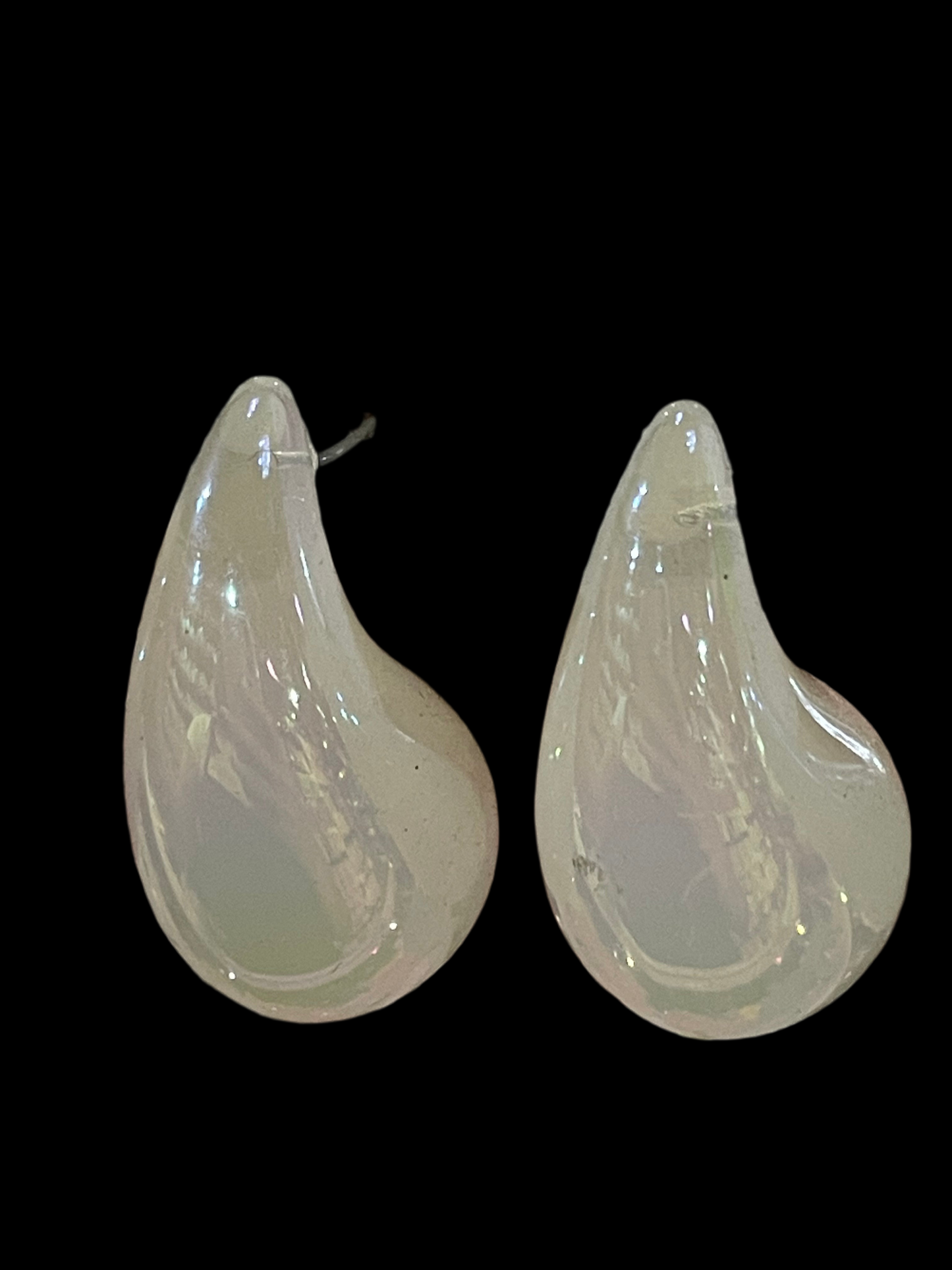 Aretes de gota translucidos - Bling Bling