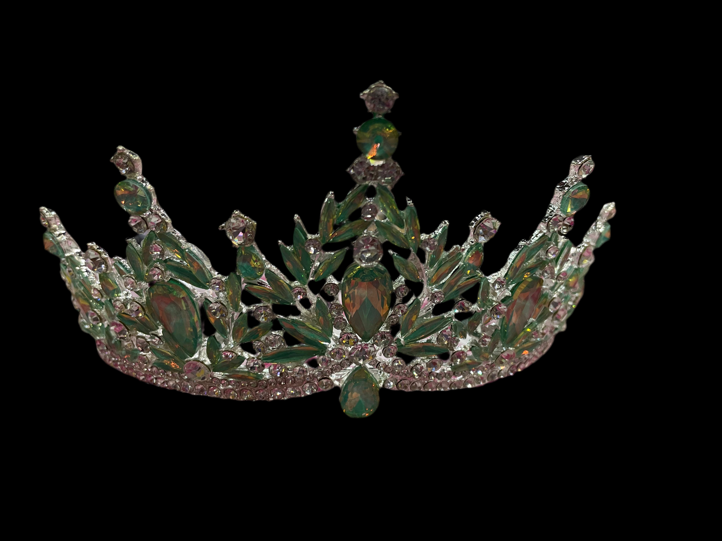 Corona princesa verde - Bling Bling
