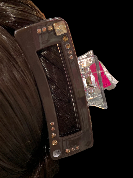 Pinza en colores neutros - Bling Bling