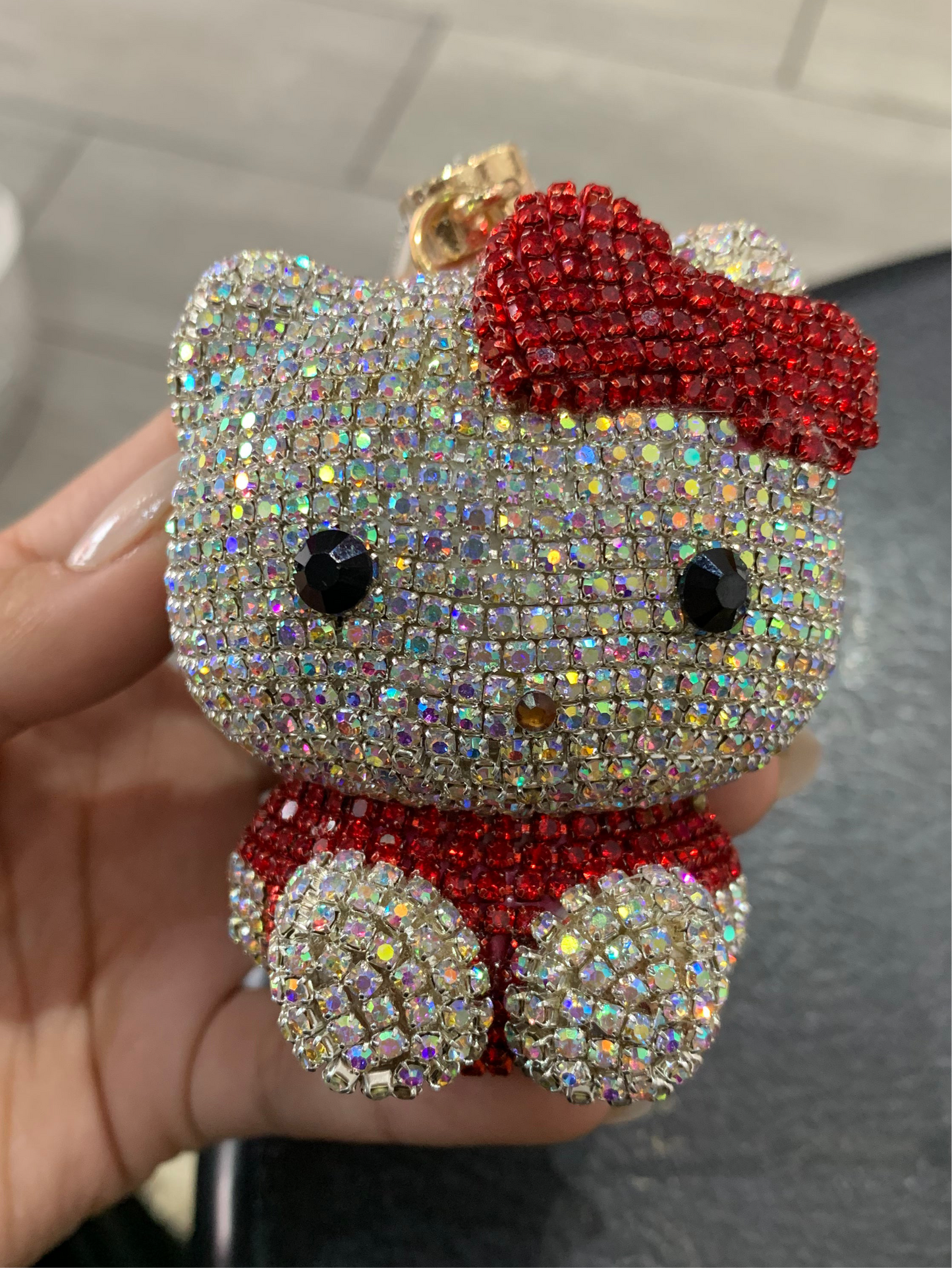 Llavero de hello Kitty - bling bling