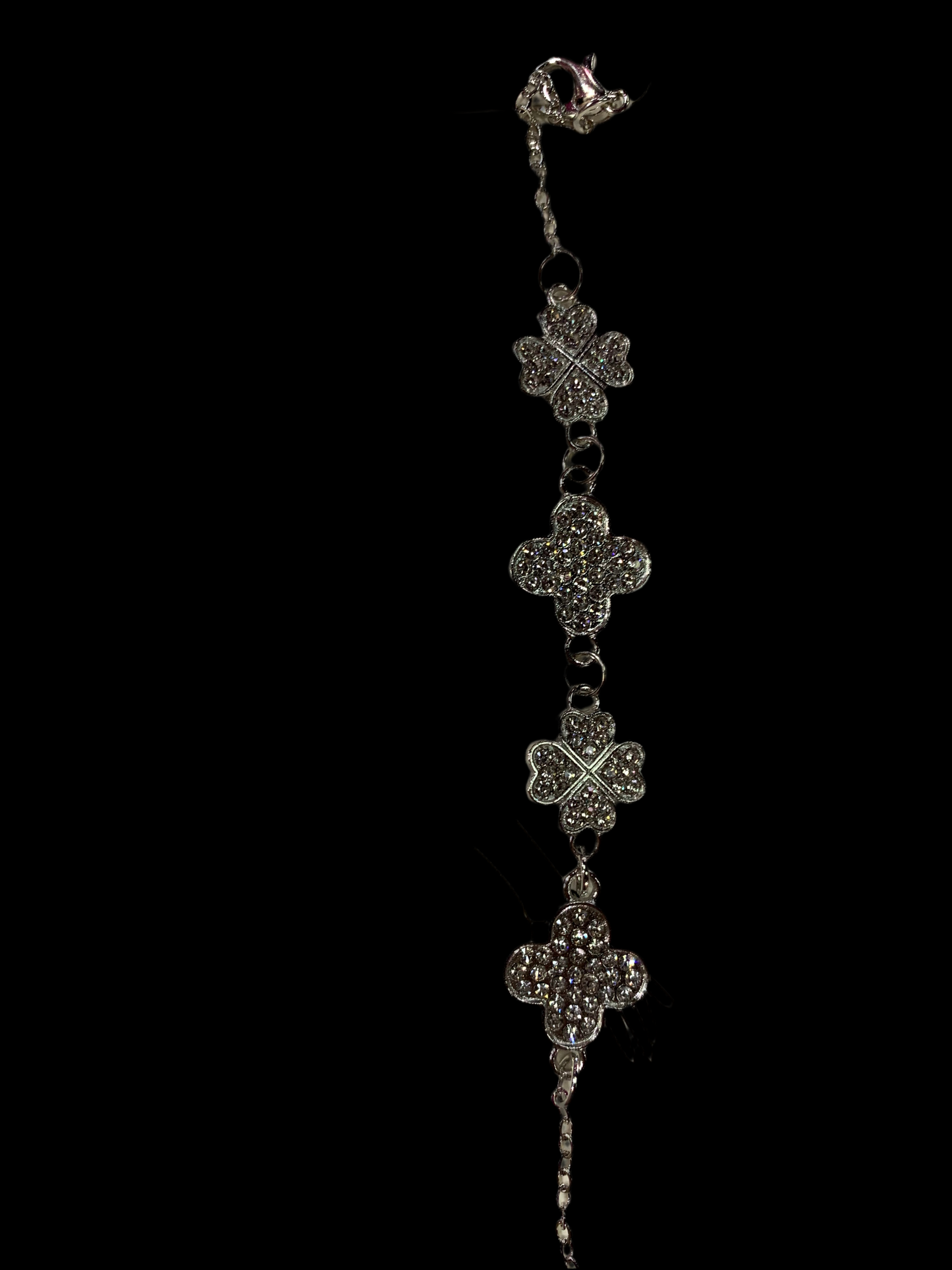 Pulsera de trébol - bling bling