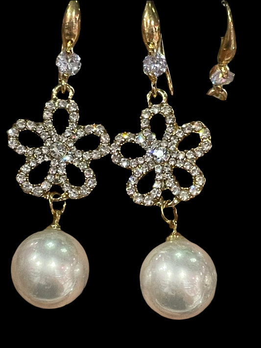 Aretes de flor - Bling Bling