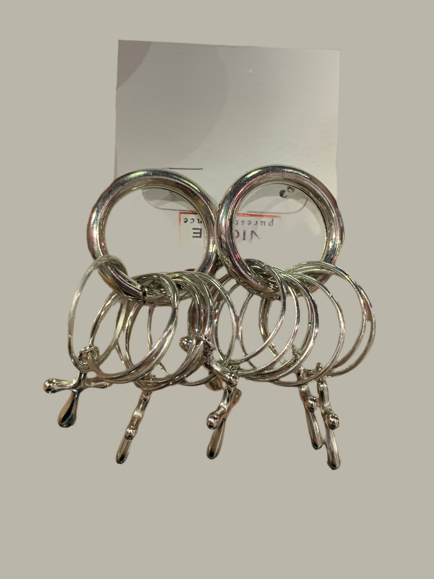 Aretes de aros - Bling Bling