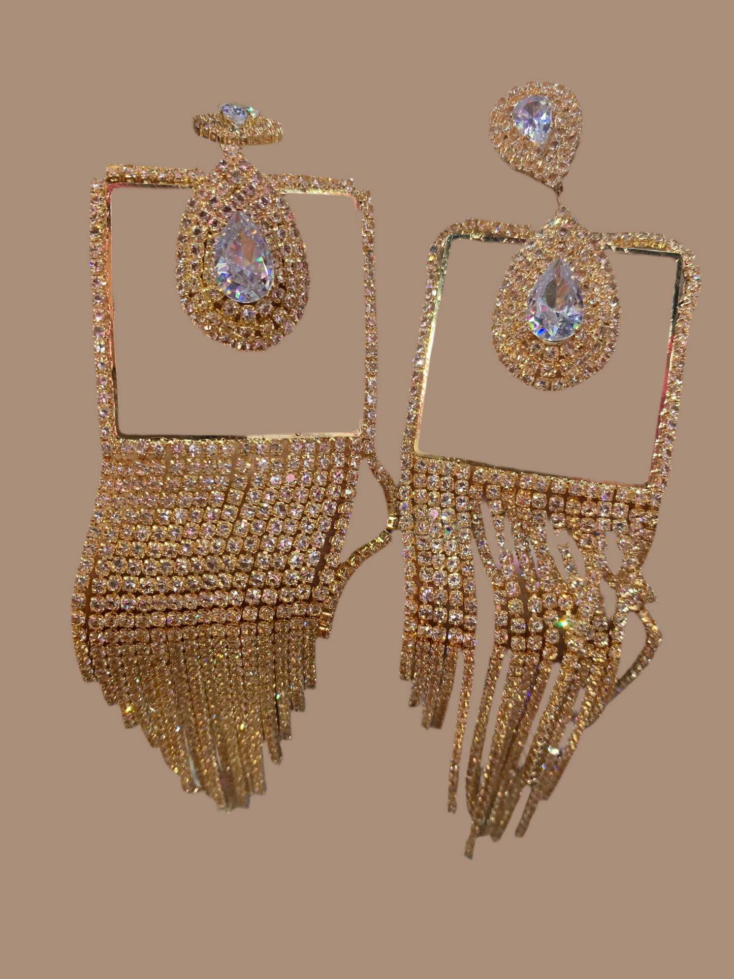 Arracada con decoración - Bling Bling