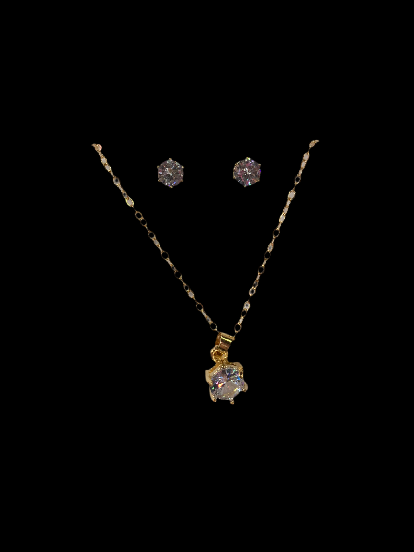 Collar y aretes set - Bling Bling