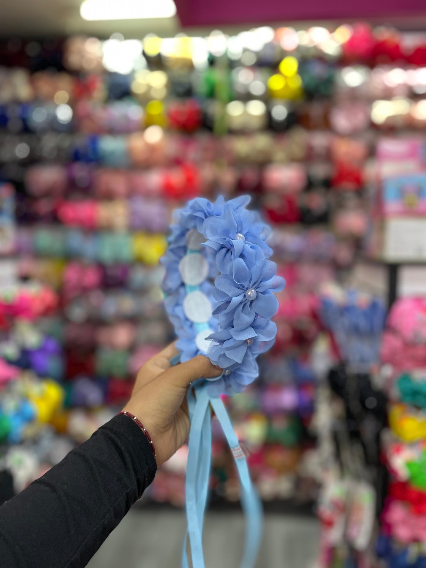 Corona De Flores(Ajustable) - Los Moños De Kari