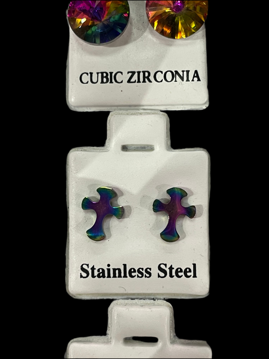 Aretes pequeños diseños - bling bling
