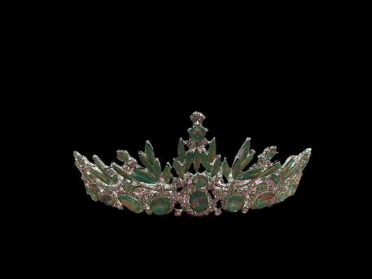 Corona princesa verde 3 - Bling Bling