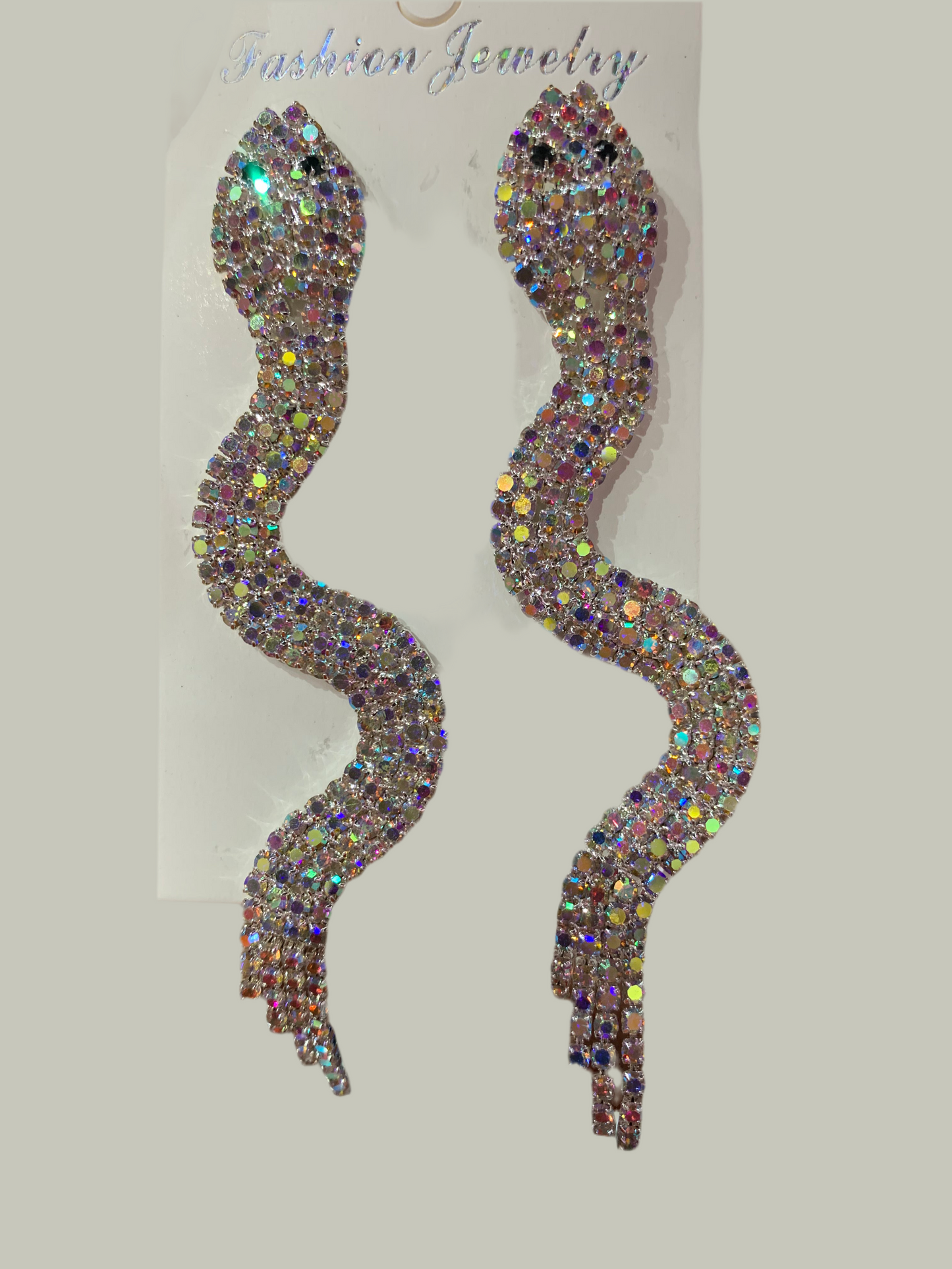 Aretes de serpiente largos - Bling Bling
