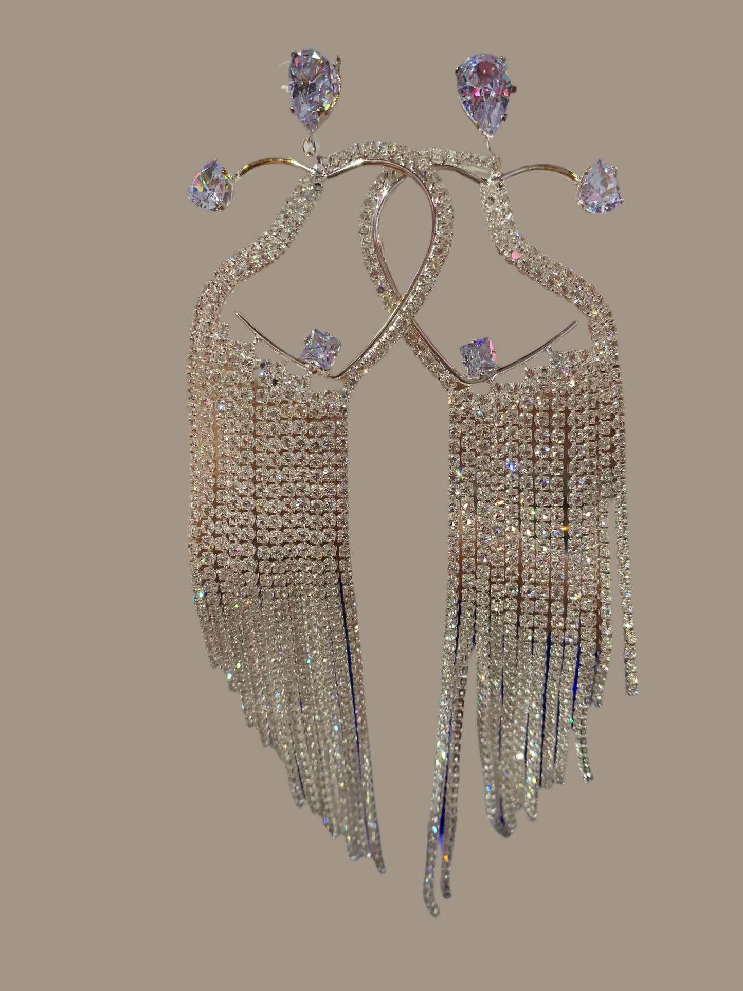 Arracada con decoración - Bling Bling