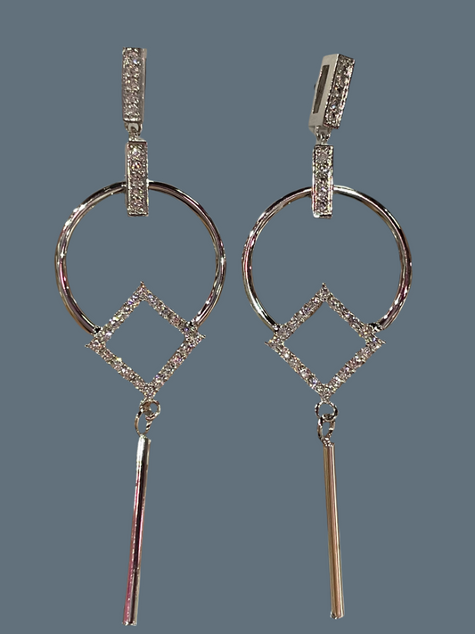 Aretes largos diseños - Bling Bling