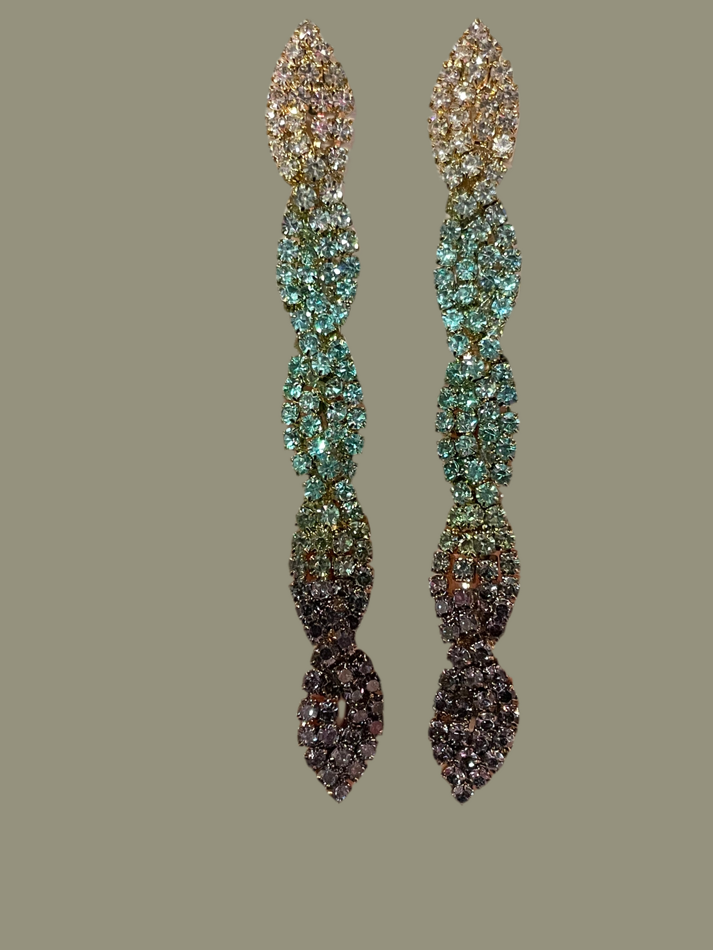 Aretes de fiesta desvanecido de color - Bling Bling
