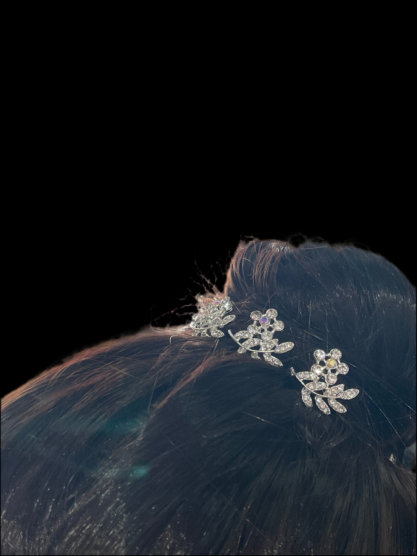 Horquillas decorada florA23