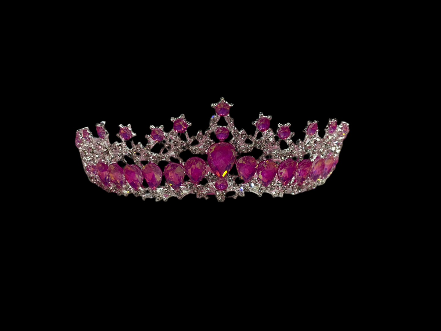 Corona princesa Rosa 4 - Bling Bling