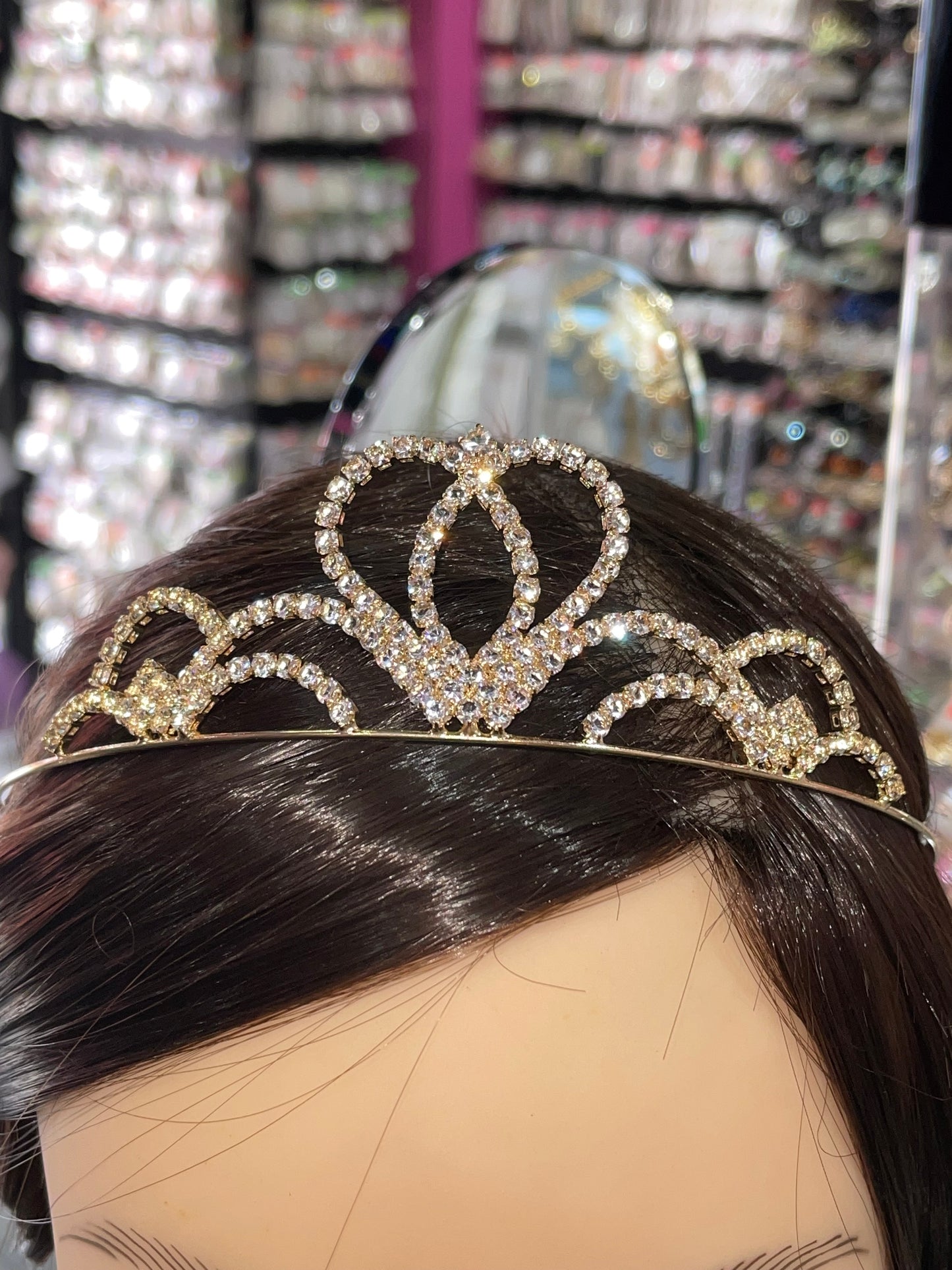 Tiara princesa dorada 304