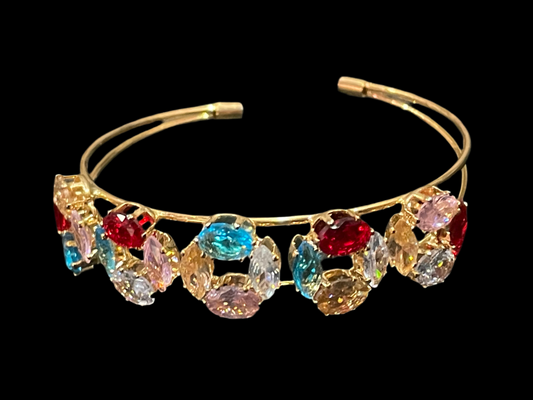 Pulsera con Zirconia de Colores - Bling Bling