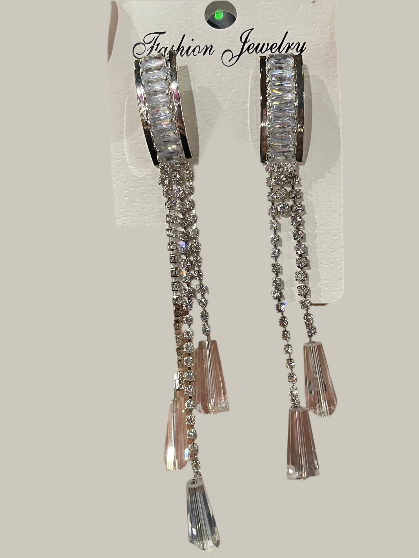 Aretes largos de fiesta - Bling Bling